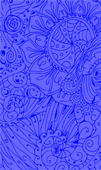 ORGANIC AND BOTANICAL PATTERNS INCLUDING MANDALA-STYLE FLOWER SHAPES, LEAVES, TENDRALIA, AND SPIRAL