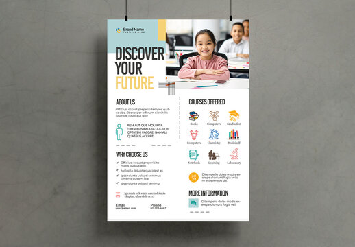 Discover Your Future Flyer Template