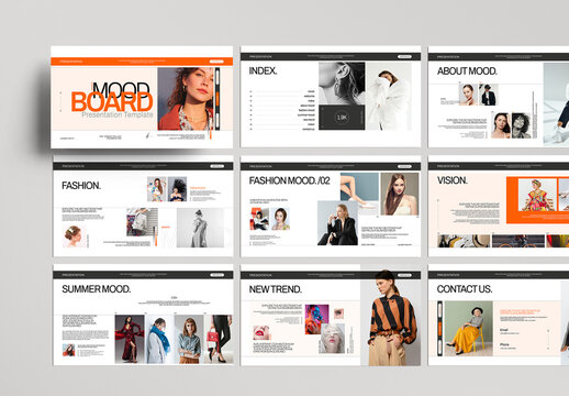 Mood Board Presentation Template