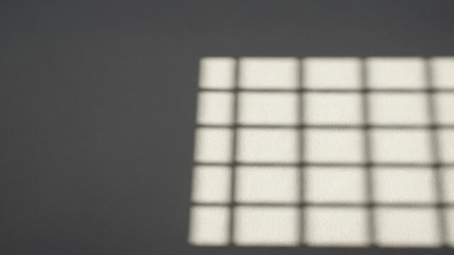 Subtle shadow grid animation with balanced minimal tones and leveling bases