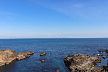 タライ岬からの眺望（静岡県下田市）