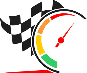 fuel gauge vector illustration