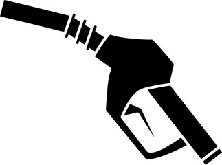 Fuel Pump Nozzle Icon for Gasoline and Energy Concept