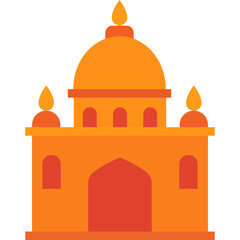 Hindu Temple Vector
