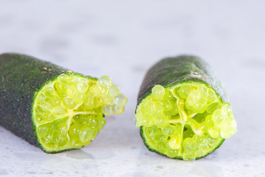 Australian finger lime, green version
