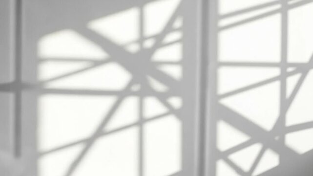 Elegant Window Light and Shadow Overlay Effect for Modern Interiors and Architectural