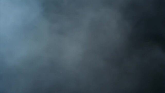 Pale blue, billowing texture with wispy, soft atmosphere