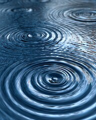 Gentle ripples on water embody a serene state of mindful awareness and tranquility, inviting reflection and peace.