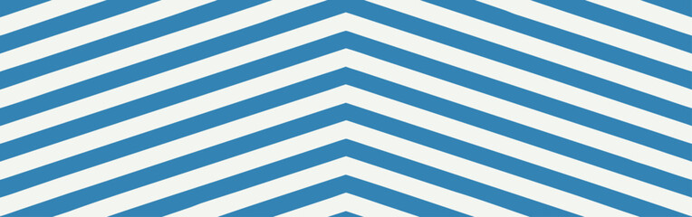 Blue chevron pattern repeating diagonally across a square stripes