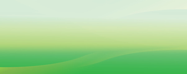 Green wave Background Vector image for spa or eco concept