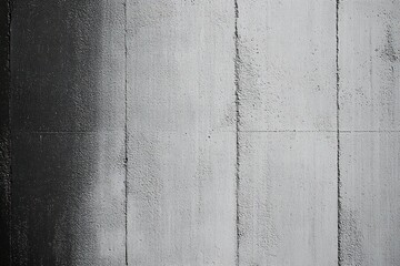 gray textured concrete wall with vertical seams and subtle gradient shading