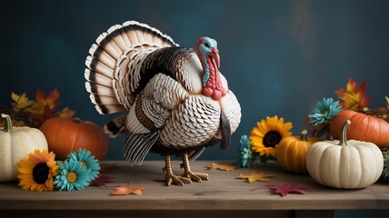 Ultimate Fall Harvest Image Bundle: Happy Thanksgiving Greetings, Turkey Art, Pumpkin Autumn Birthday & Coloring Pages