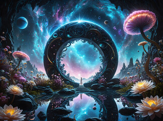 abstract space background