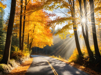 autumn in the forest