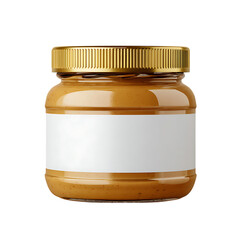 Peanut Butter Jar with Blank Label Delicious