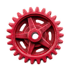 Red gear PNG