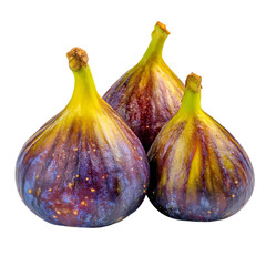 Three ripe figs PNG
