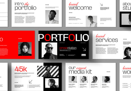 Minimalist Portfolio Presentation