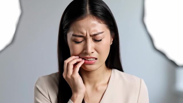 Asian Woman Expressions: Capturing Pain, Discomfort and Emotional Reactions in Series