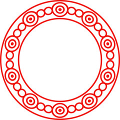 Chinese Circle Frame 