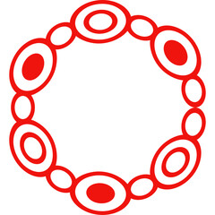 Chinese Circle Frame 