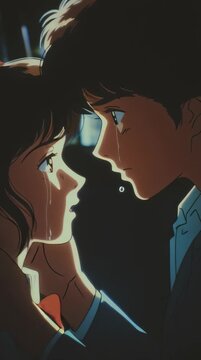 Una imagen que captura un momento de introspecci&oacute;n y conexi&oacute;n entre dos personas.