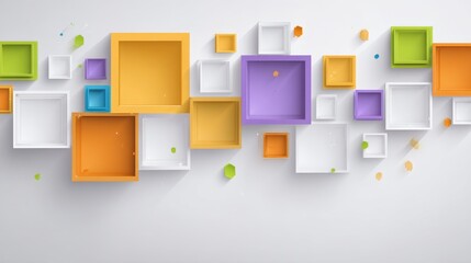 Abstract minimal geometric cube shapes forming a clean 3D pattern with modern design, cube, minimal, geometric, abstract, texture, background, structure and decorative layout for web material concepts