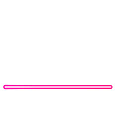 Bright Pink Horizontal Line on White A Simple Neon Design Element for Digital Graphics and Backgrounds