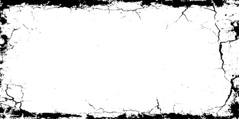Distressed Grunge Border Texture With Ink Splatter and dusty old stained scary scratched stains, Scratch, Vintage grunge border Frame Design For Creative Backgrounds.