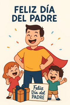 feliz dia del padre hero