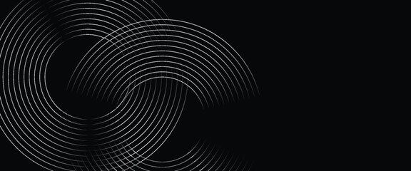 Abstract Particle Technology Background Design. Abstract wave moving point flow particles, high tech background design for brochure, flyer, magazine, business card, banner. Vector