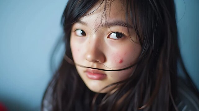  女性 肌荒れ ニキビ 悩み すっぴん 皮膚科 美容 顔 不満