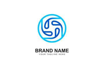 Modern abstract logo design icon. Letter O logo template