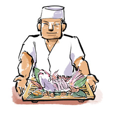 料理人、板前さん