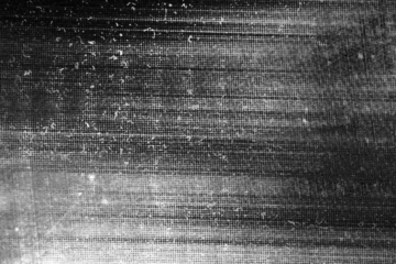 Rubbed aged texture with a halftone raster pattern. Monochrome noise of dust or dirt, printing errors for overlay in grunge technique.