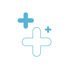 Fototapeta premium plus and minus plus sign, plus and minus signs, plus and minus