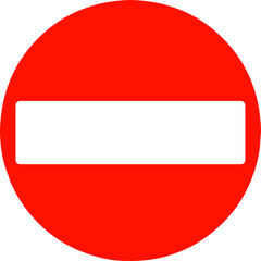 no entry sign