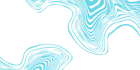 Abstract Optical Art Aqua Wave. Dynamic Fluid Pattern Background Design. Modern creative trendy design in vector illustration