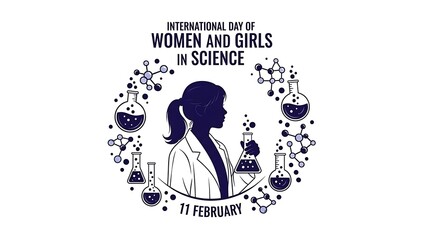 Celebrating women and girls in science with scientific imagery