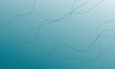 Elegant turquoise wave pattern creating calm modern backdrop for professional websites, branding, or social media marketing with a soothing aesthetic