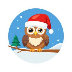 cute animal for Christmas