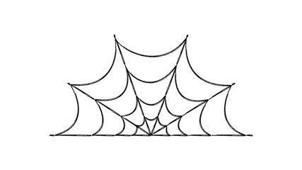 Set of spider web vector designs featuring clean lines, various web shapes, minimal outlines, and modern decorative elements for Halloween, graphics, crafts, and creative projects.