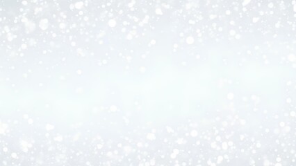 Fototapeta premium 柔らかな雪が舞うホワイト冬背景