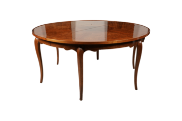 Elegant Wooden Dining Table - Classic Round Furniture