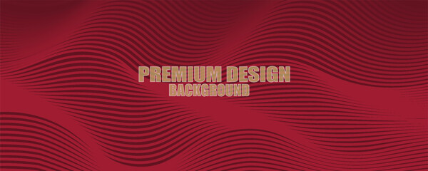 Premium background design with diagonal line pattern in maroon colour. Vector horizontal template for digital business banner, formal invitation, luxury voucher, prestigious gift certificate