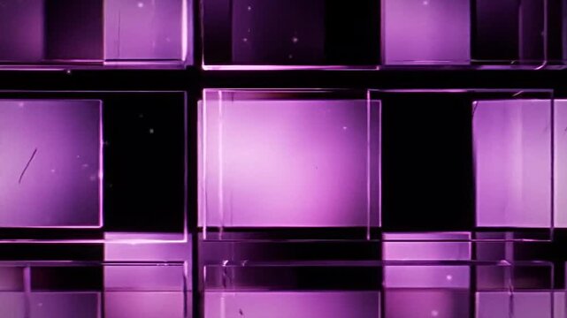 Surreal 4K time‑warp animation of fragmented glass‑like panels sliding across the screen, each showing a slightly different time offset of a colorful gradient, enhanced with directional blur, echo