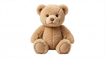 teddy bear on white background