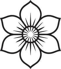 flower line art vector