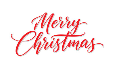 A dynamic red handwritten christmas script design ideal for bold modern holiday cards, invitations, and seasonal digital graphics.