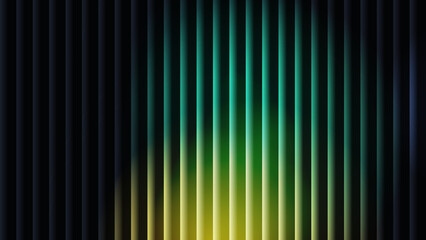 Obraz premium Abstract Gradient Vertical Stripes Background with Dynamic Teal Green and Dark Blue Colors